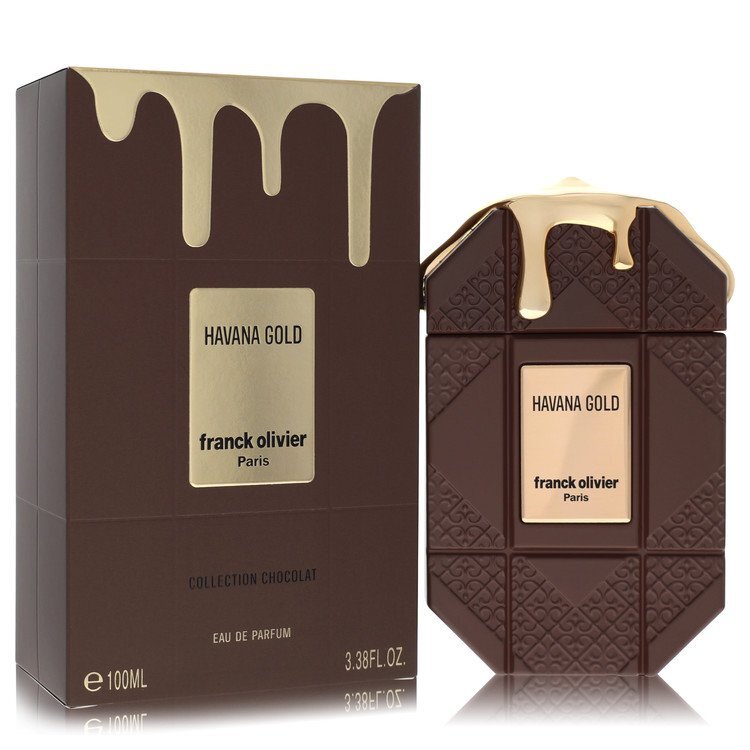Franck Olivier Havana Gold by Franck Olivier Eau De Parfum Spray 3.38 oz (Men)