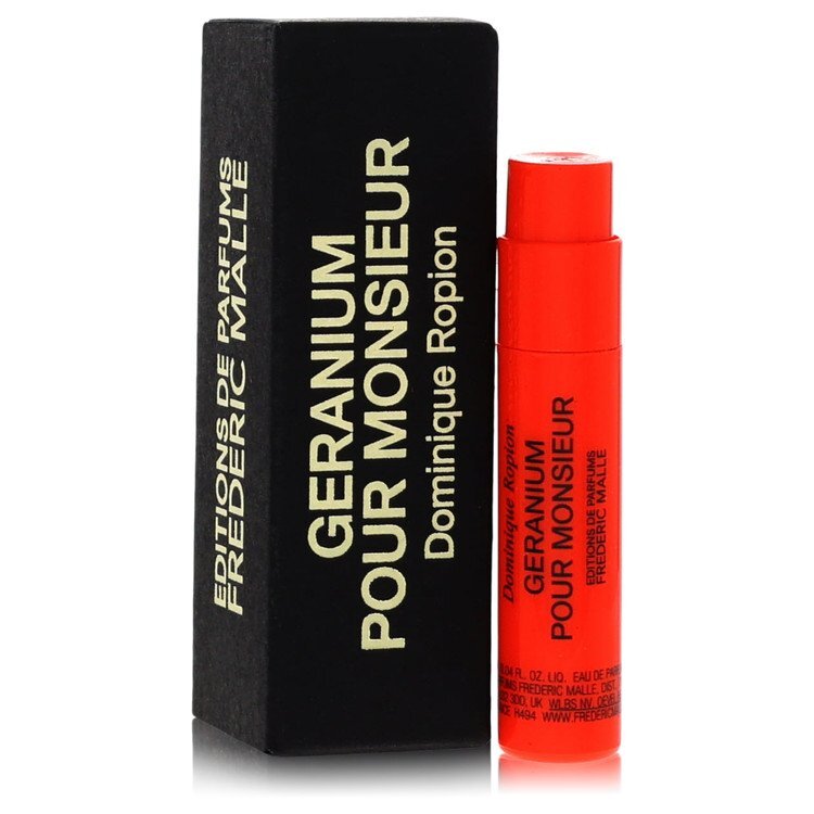 Geranium Pour Monsieur by Frederic Malle Vial (sample) .04 oz (Men)