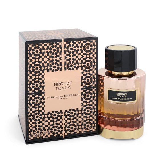 Bronze Tonka by Carolina Herrera Eau De Parfum Spray (Unisex) 3.4 oz (Men)