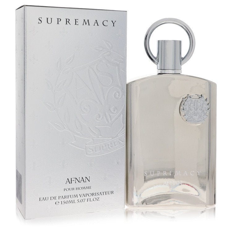 Afnan Supremacy Silver – Smoky Citrus Fragrance | 5 oz EDP