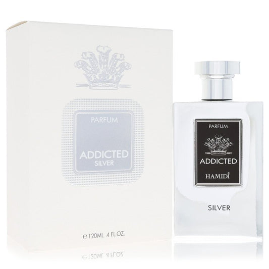 Hamidi Addicted Silver by Hamidi Parfum Spray 4.0 oz (Men)