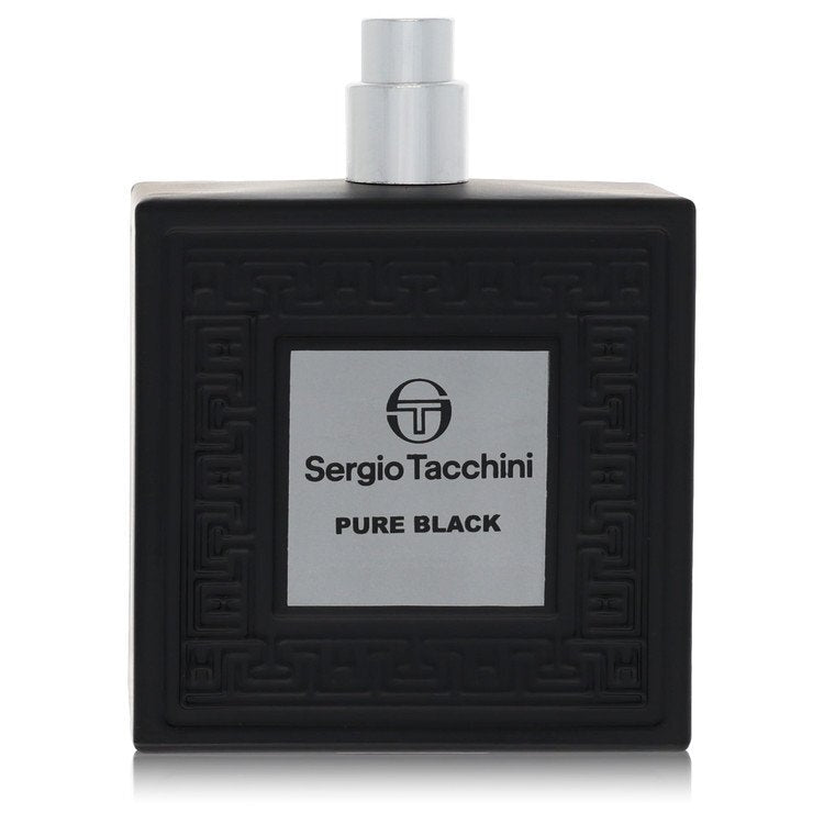Sergio Tacchini Pure Black by Sergio Tacchini Eau De Toilette Spray (Tester) 3.4 oz (Men)