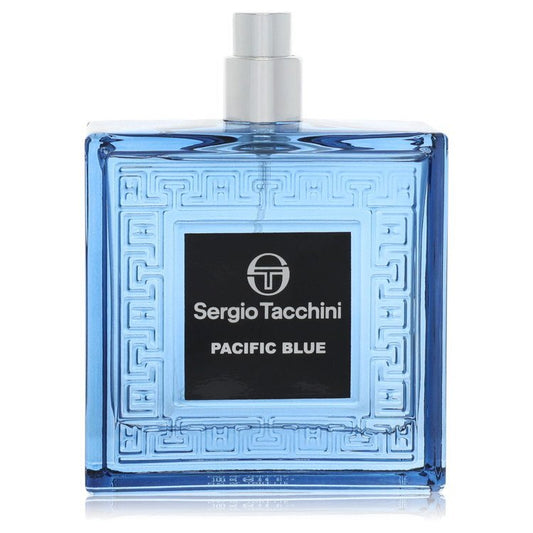 Sergio Tacchini Pacific Blue by Sergio Tacchini Eau De Toilette Spray (Tester) 3.4 oz (Men)
