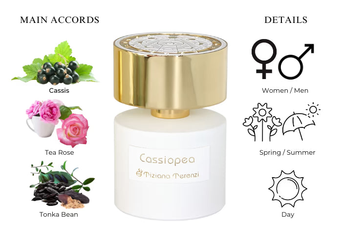 Tiziana Terenzi Cassiopea by Tiziana Terenzi Extrait De Parfum Spray (unisex) 3.38 oz (Women)