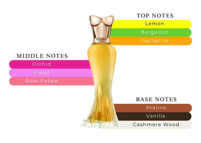 Gold Rush by Paris Hilton Eau De Parfum Spray 3.4 oz (Women)