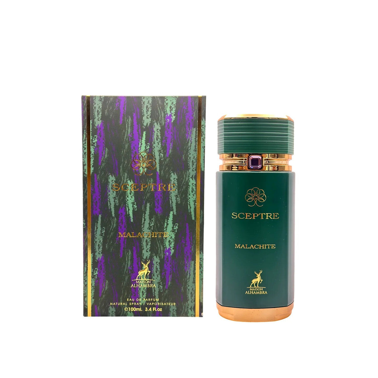 Lattafa alhambra sceptre malachite 3.4 eau de parfum spray