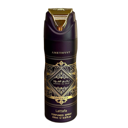 Lattafa bade'e al oud amethyst 6.7 perfumed body spray