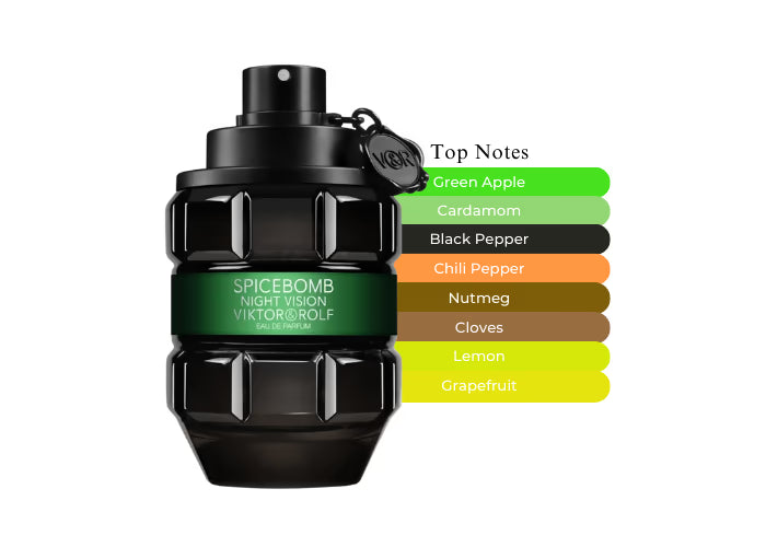 Spicebomb Night Vision by Viktor & Rolf Eau De Toilette Spray 3 oz (Men)